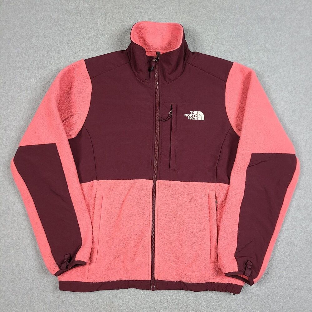 The North Face Pink Fleece Polartec Full Zip Jacket Womens Size M Outdoors